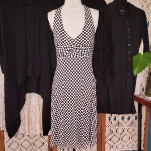 Vintage Polka Dot Halter Dress